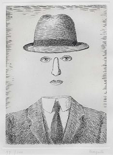 Rene Magritte
(Belgian, 1898-1967)
Paysage de Baucis, 1966