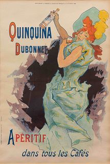 Jules Cheret 
(French, 1836 - 1932)
Quinquina Dubonnet, 1896, 1896