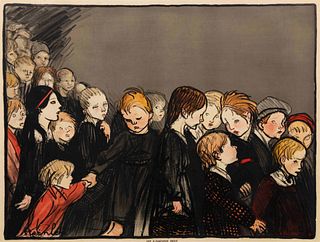 Theophile Alexandre Steinlen
(French, 1859-1923)
La Maternelle (edition before letters), 1920