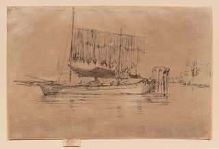 James Abbott McNeill Whistler
(American, 1834-1903)
The Fishing Boat,1879-1880