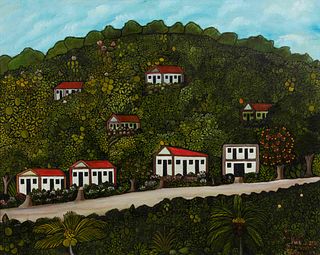 Mallica Reynolds
(Jamaican, 1911-1989)
Land of Paradise, 1984