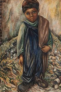 Fanny Rabel
(Polish/Mexican, 1922-2008)
Young Boy, 1952