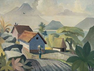 Dale Nichols
(American, 1905-1995)
Guatemalan Landscape, 1964