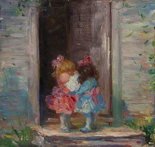 Wayman Adams
(American, 1883-1959)
Children In Doorway
