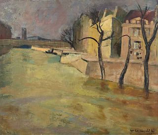 Willy Eisenschitz
(Austrian, 1889-1974)
Untitled (The River), 1957