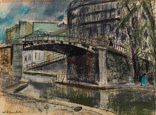 Willy Eisenschitz
(Austrian, 1889-1974)
Untitled (Bridges), 1957