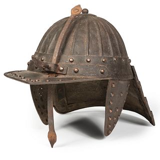 Dutch Mid 17th Century "Lobster tail" Helmet 