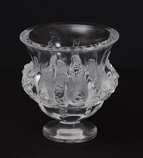 Lalique Crystal Vase