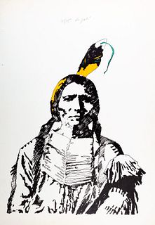 Fabio de Poli (Genova 1947)  - Native american