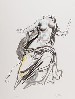 Renato Guttuso (Bagheria 1911-Roma 1987)  - Goddess of May