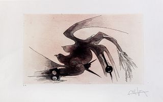 Wifredo Lam (Sagua la Grande 1902-Parigi 1982)  - Apostroph apocalypse, 1967