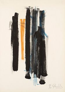 Gastone Novelli (Vienna 1925-Milano 1968)  - Untitled (Tav. II), 1957