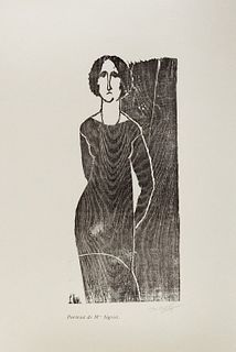 Chana Orloff (Ucraina 1888-Israele 1968)  - Portrait de Madame Sigrist, 1919