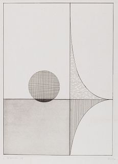 Luigi Veronesi (Milano 1908-1998)  - Composition, 1972