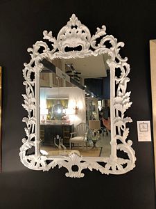 Vintage painted Rococo framed mirror - Courtesy Lee's Antiques