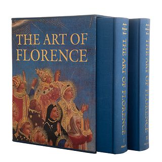 Andres, Glenn - Hunisak, John - Turner, A. Richard. The Art of Florence. New York: Abbeville Press, 1988. Tomos I-II. Piezas: 2.