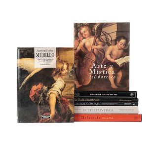 Delacroix/ Arte y Mística del Barroco/ Dutch Paintings/ Bartolomé Esteban Murillo/ Slive/ Rembrandt/ A Moral Compass. Pzas: 7.