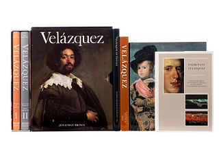 Libros sobre Diego Velázquez. Brown, Jonathan / López-Rey, José / Domínguez Ortíz, Antonio / Davies, David... Piezas: 7.