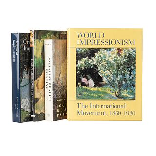 Libros sobre Impresionismo. Origins of Impressionism / Russian Impressionists and Postimpressionists /Socialist Realist Painting...Pz:4
