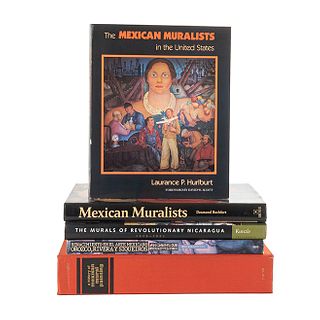 Kunzle, David/ Rochfort, Desmond. Renacimiento en el Arte Mexicano/ The Murals of Revolutionary Nicaragua/ Mexican Muralists... Pzs: 5.