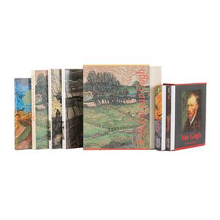 Libros sobre Vincent van Gogh. Wolk, Johannes van der/ Heugten, Sjraar van/ Kendall, Richard/ Walther, Ingo F... Piezas: 8.