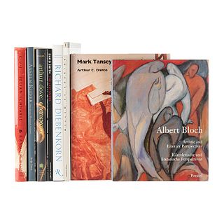 Libros sobre Pintura Contemporánea. Richard Diebenkorn / C.V.J. Nicknames of Maitre D'S & Other Excerpts from Life... Piezas: 8.
