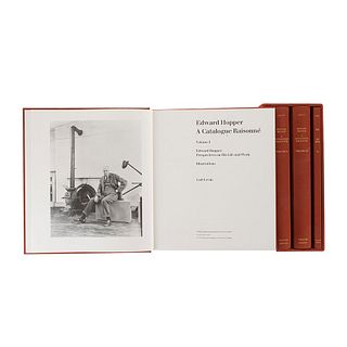 Levin, Gail. Edward Hopper: A Catalogue Raisonné. New York - London, 1995. Tomos I - IV. Primera edición. Piezas: 4.