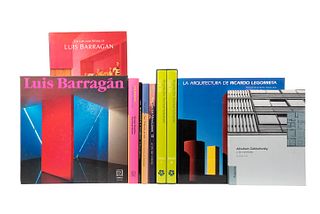 Libros sobre Arquitectura Contemporánea. Arquitectos Iberoamericanos. Siglo XXI / Luis Barragán. The Quiet Revolution... Pz: 10.