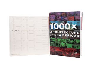 1000 x Architecture of the Americas. Switzerland, 2008. Primera edición/ 100 Architects - 10 Critics. London-New York, 2005. Piezas: 2.