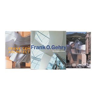 Libros sobre la Obra de Frank O. Gehry. Frank O. Gehry: The Complete Works / Frank Gehry Architect / Museo Guggenheim... Piezas: 3.