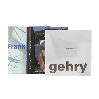 Libros sobre la Obra de Frank O. Gehry. Frank O. Gehry: The Complete Works / Gehry Talks / Guggenheim Museum Bilbao. Piezas: 3.