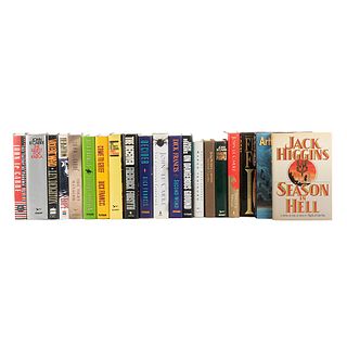 Caja de Libros Best Seller. Varios formatos. Algunos títulos: Icon; 2061: Odyssey Three; Second Wind; Single & Single... Pzas: 20.