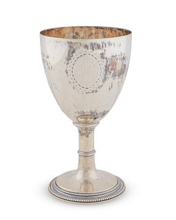 A George II Silver Goblet
Height 6 3/4 inches.