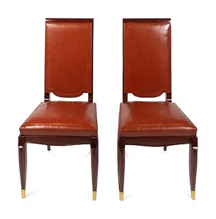 Maurice Jallot
(French, 1900-1971)
Set of Six Dining Chairs