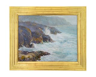 William Partridge Burpee
(American, 1846-1940)
Coastal Scene