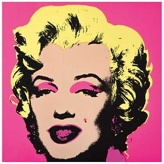 ANDY WARHOL, II.31: Marilyn Monroe, Stamp on back, Serigraph without print number, 35.9 x 35.9" (91.4 x 91.4 cm), Certificate