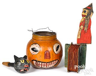 Group of Halloween items