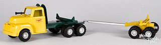 All American Toy Co. timber toter lumber truck