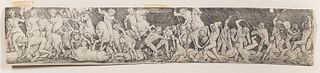 By or After Barthel Beham (German, 1502-1540) Two Versions of Titus Graccus Later printings, one image reversed; titled in a banner in
