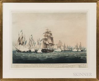 After Thomas Whitcombe (British, 1763-1824), Bay of Naples, 1810, To Captain Jahleel Brenton, His Officers, Seamen and Marines, Publish