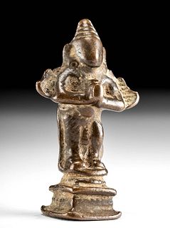 18th C. Indian Copper Alloy Standing Garuda