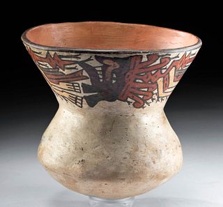 Nazca Polychrome Vessel - Trophy Heads