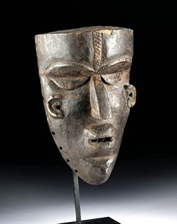 20th C. African Bassa Wooden Gela Mask