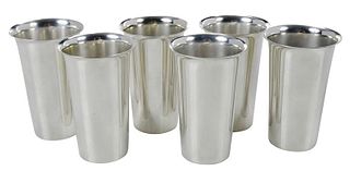 Set of 6 Sterling Tumblers