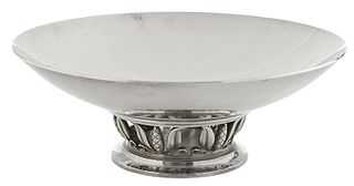 Dessin Sterling Footed Low Bowl