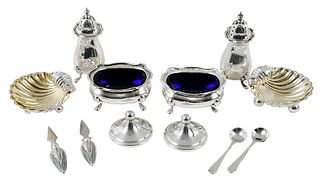 55 Sterling/English Silver Table Items