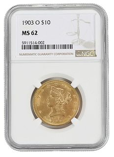 1903-O Liberty Head $10 Gold Coin