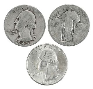1,074 Silver Quarters