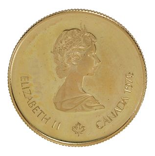 1976 Canadian $100 Olympic Gold Coin 