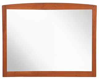 Stickley Arts and Crafts Style Cherry Mirror